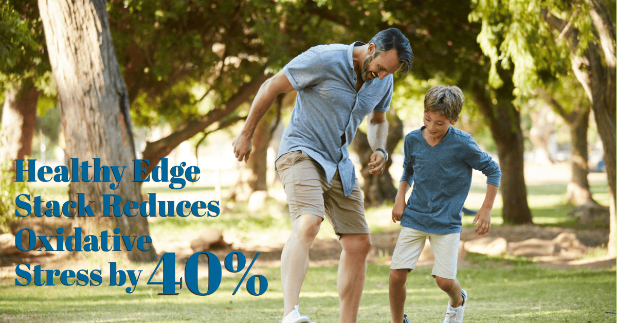Healthy Edge Stack Reduces Oxidative Stress by 40%